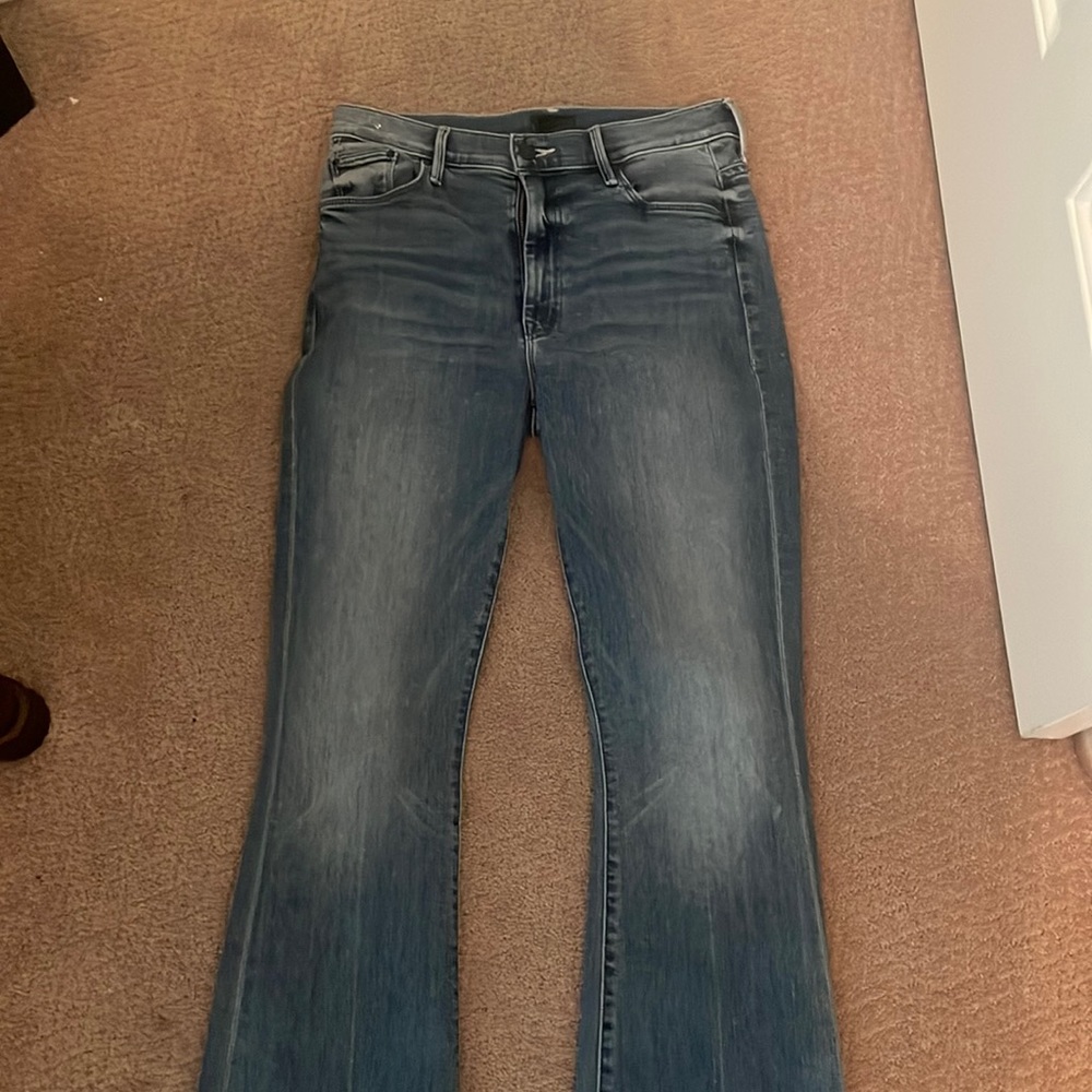 Mother High-Wasted weekender jeans size 28